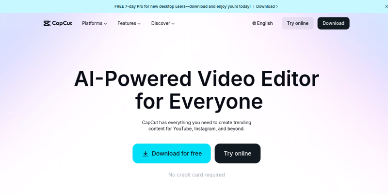 Seedance - AI video tool interface screenshot showing key features